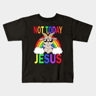 Not today Jesus Kids T-Shirt